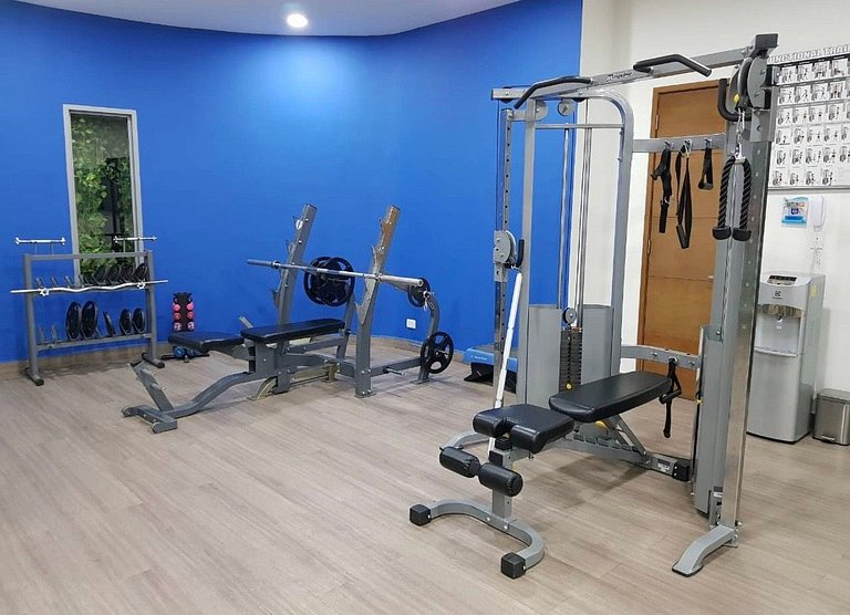 Hermoso Apto con Vista Directa al Mar, Piscina, Gimnasio, Sa