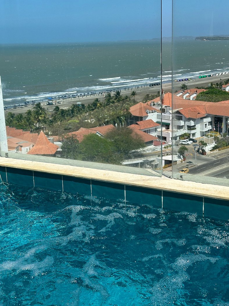 Moderno Apto de 2 Alcobas a Pocos Pasos de Playa Azul y del